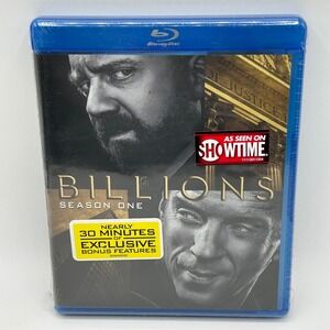 Billions Season One Blu-ray 4-Disc Set Showtime Paul Giamatti Damian Lewis NEW
